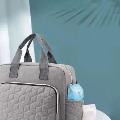 Sac à Langer - TotalProtectDiaperBag™ - Gris - Kay's bébé